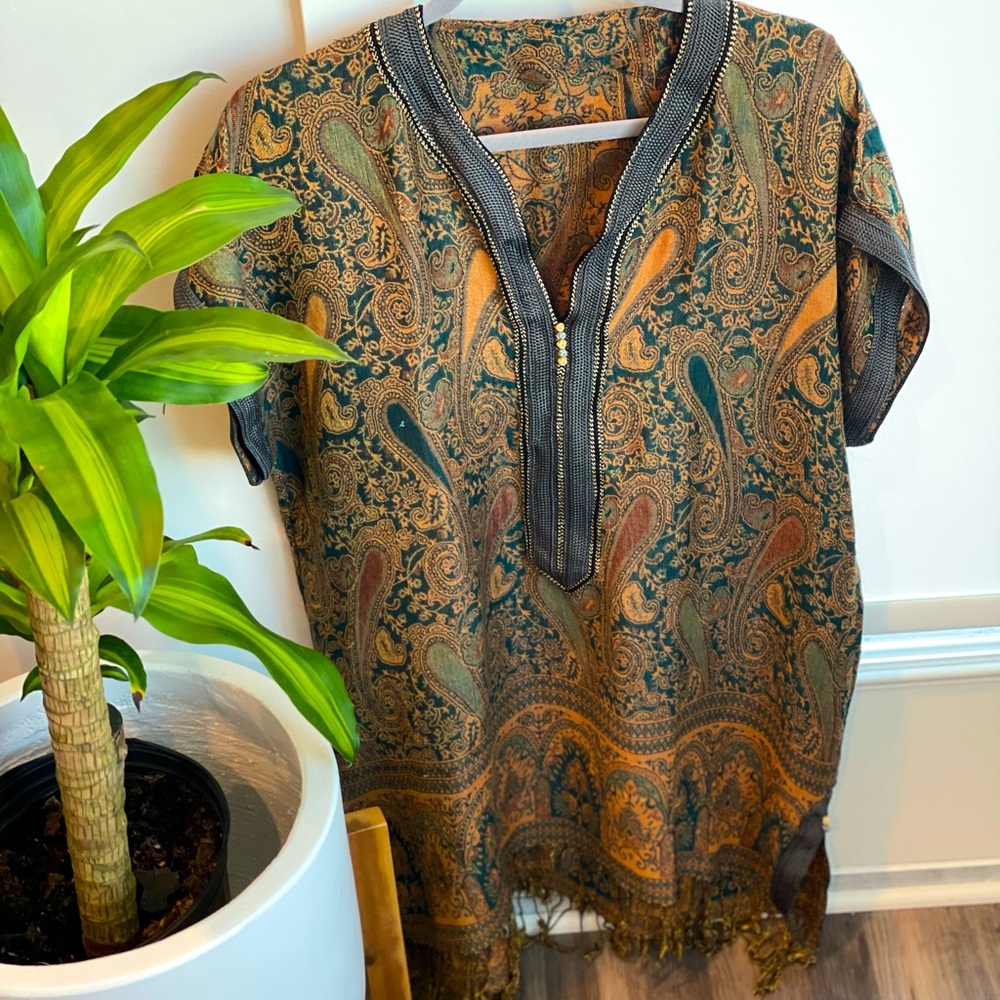 Bohemian style tunic top.